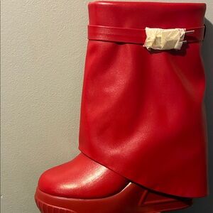 Red Women's Boots